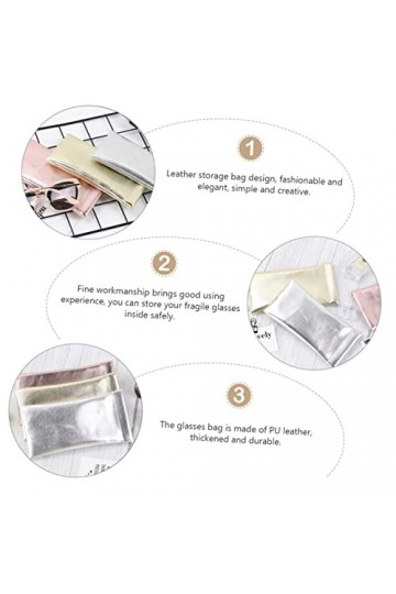 SOIMISS 18 Pcs Sac De Lunettes De Soleil À Lunettes De Soleil En Cuir Organisateur Sacs Pour Voyage Lunettes Pour Femmes Sac 