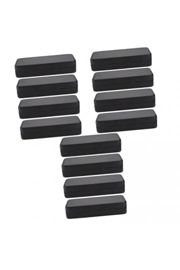 12 pièces boîte de rangement de lunettes mallette de rangement de montre boîte de rangement portable lunettes de mode étui à 