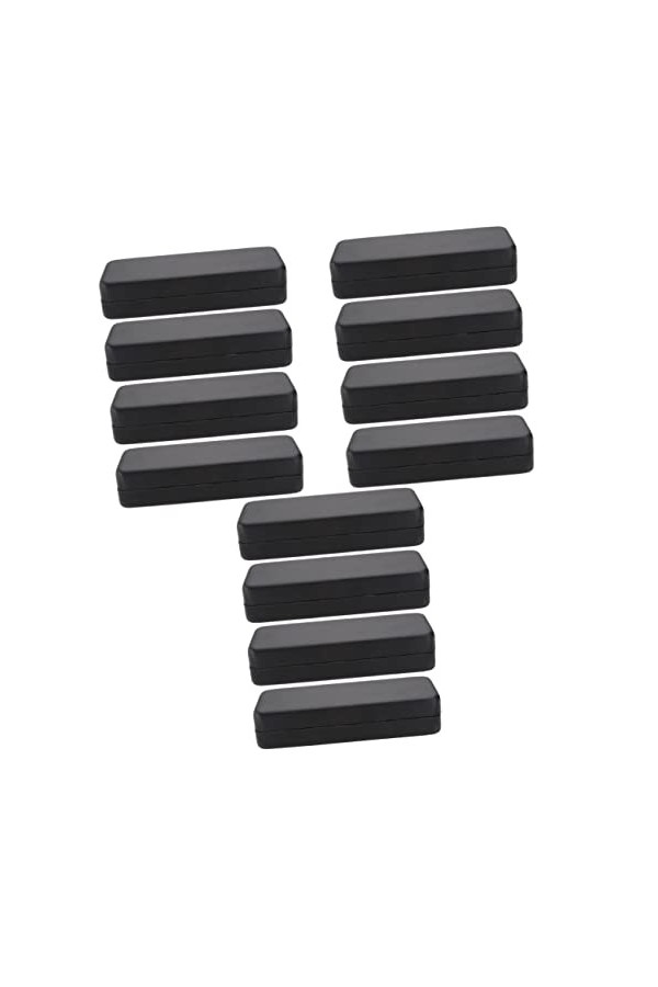 12 pièces boîte de rangement de lunettes mallette de rangement de montre boîte de rangement portable lunettes de mode étui à 