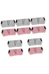 GALPADA 10 Pcs Lunettes De Soleil Boîte De Rangement Étuis À Lunettes Souples Étui À Lunettes En Cuir Lunettes De Soleil Manc