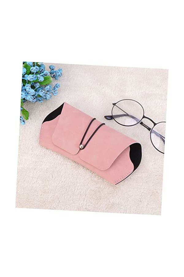 GALPADA 10 Pcs Lunettes De Soleil Boîte De Rangement Étuis À Lunettes Souples Étui À Lunettes En Cuir Lunettes De Soleil Manc