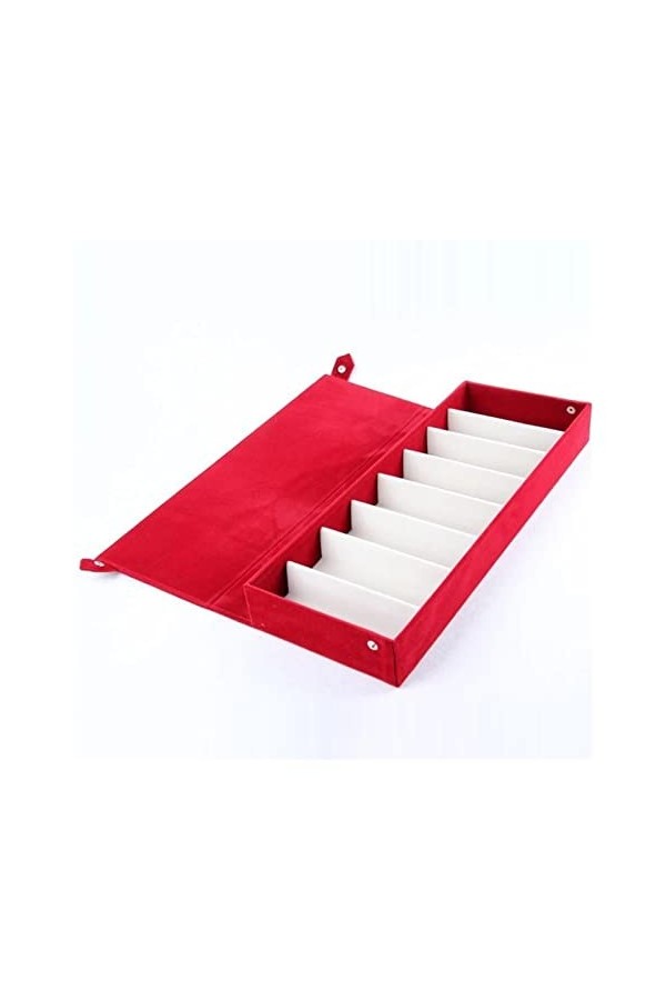 Porte Lunettes Boîtier de boîtier de grille de rangement 8 grilles for lunettes de soleil lunettes de lunettes de soleil lune