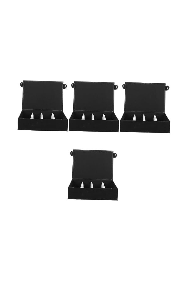 Alipis 4 Pièces Accessoires Pour Femmes Organisateur De Lunettes Fentes Pour Lunettes Lunettes De Soleil Conteneur Fente Lune