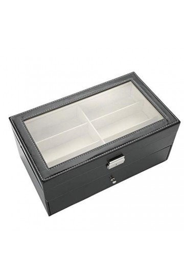 Ejoyous Organisateur de Lunettes, étui de Rangement pour Lunettes en Tissu Non tissé de Haute qualité pour Maison