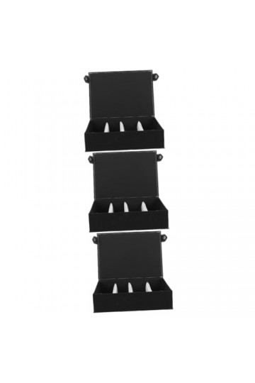 GALPADA 3 Pièces Multi Grille À Lunettes Lunettes Collecteur Lunettes Vitrine Support De Lunettes Stand Lunettes De Soleil Ti