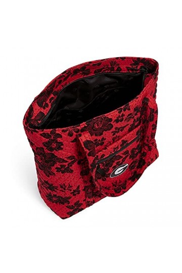Vera Bradley Sac fourre-Tout Collegiate en Coton recyclé Plusieurs équipes Disponibles , Main Mixte, University of Georgia R