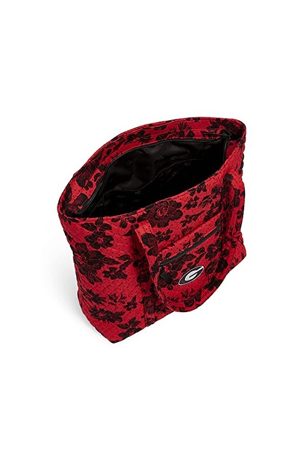 Vera Bradley Sac fourre-Tout Collegiate en Coton recyclé Plusieurs équipes Disponibles , Main Mixte, University of Georgia R