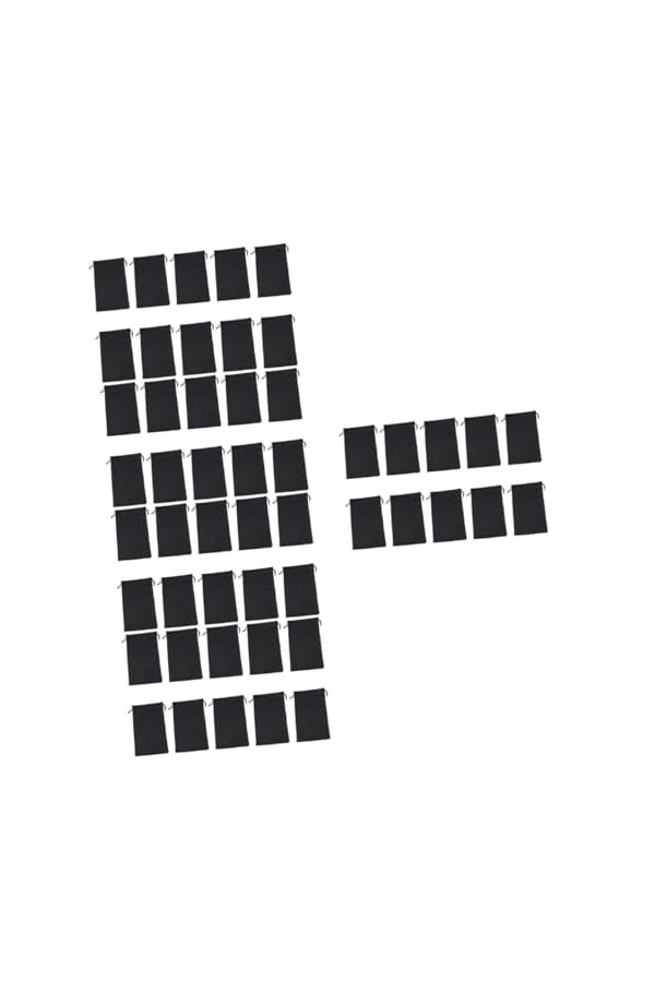 Sosoport 125 Pcs Lunettes De Soleil Poche À Cordon Sac À Main Organisateur De Rangement Lunettes De Soleil Magnétiques Lectur