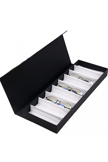 Femmes Hommes Organisateur de Lunettes de Soleil, Accueil Lunettes de soleil Boîte de rangement Organisateur 9 Machines à sou