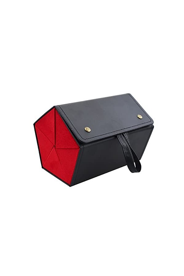 UNbit Voyage lunettes de soleil organisateur pliant Design lunettes mallette de rangement boîte Multiple suspendus porte-lune