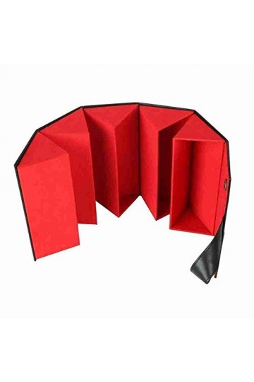 SENFEISM Lunettes Boîte De Rangement Organisateur 5 Couche Porte-Lunettes Affichage Lunettes Boîte De Rangement Boîte À Bijou