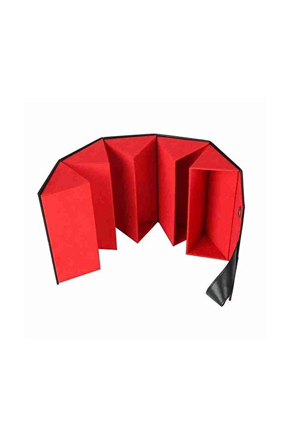 SENFEISM Lunettes Boîte De Rangement Organisateur 5 Couche Porte-Lunettes Affichage Lunettes Boîte De Rangement Boîte À Bijou