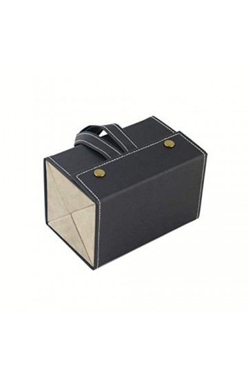 Garispace Étui à lunettes organiseur multifonction pour ranger les lunettes de soleil de voyage - 4 grilles - Noir