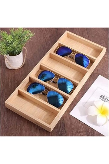 BOCbco Lunettes de Soleil Supports, Verres dorganisateur Afficher Les Lunettes Affichage des Lunettes de Soleil Boîtes de Ra