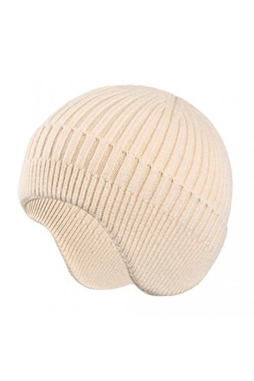 Cozlly Bonnet Hiver Femme, Bonnet Beanie Homme, Bonnet Tricoté avec Oreillettes, Bonnet Chapeau Hiver Chaud, Bonnet de Ski, C