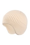 Cozlly Bonnet Hiver Femme, Bonnet Beanie Homme, Bonnet Tricoté avec Oreillettes, Bonnet Chapeau Hiver Chaud, Bonnet de Ski, C