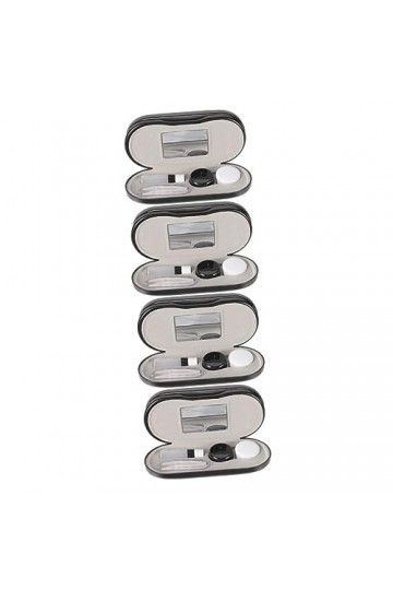 Healeved Étui Lunettes 4 Ensembles Étui À Lunettes À Double Usage Étuis À Coque Rigide Étui À Lunettes Étui À Lunettes Lunett