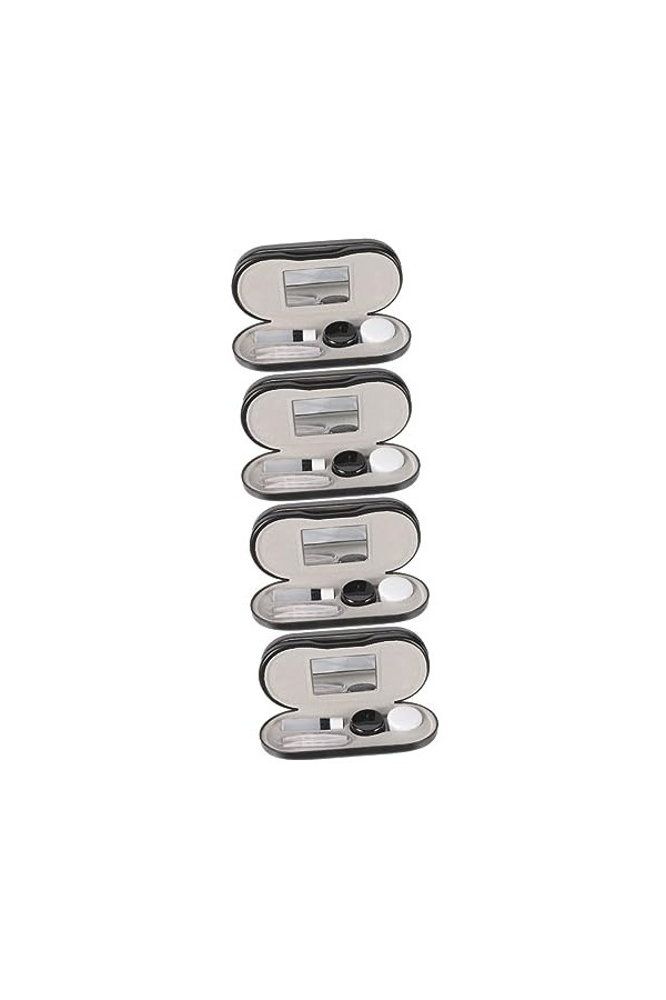 Healeved Étui Lunettes 4 Ensembles Étui À Lunettes À Double Usage Étuis À Coque Rigide Étui À Lunettes Étui À Lunettes Lunett