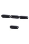 Lurrose 5Pcs Noir - Couche Organisateur Verres Extérieur Coque Kit Face - Étui Len Bureau Femmes Pour Le Stockage Dur Dans Lu
