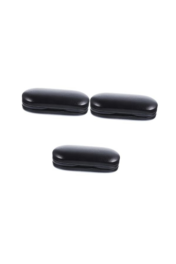 Lurrose 5Pcs Noir - Couche Organisateur Verres Extérieur Coque Kit Face - Étui Len Bureau Femmes Pour Le Stockage Dur Dans Lu