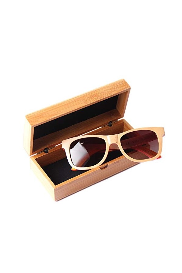 Eyeglass Case Etui à Lunettes Unisexe Etui à Lunettes de Protection for Lunettes et Lunettes de Soleil Etui en Bois protège P