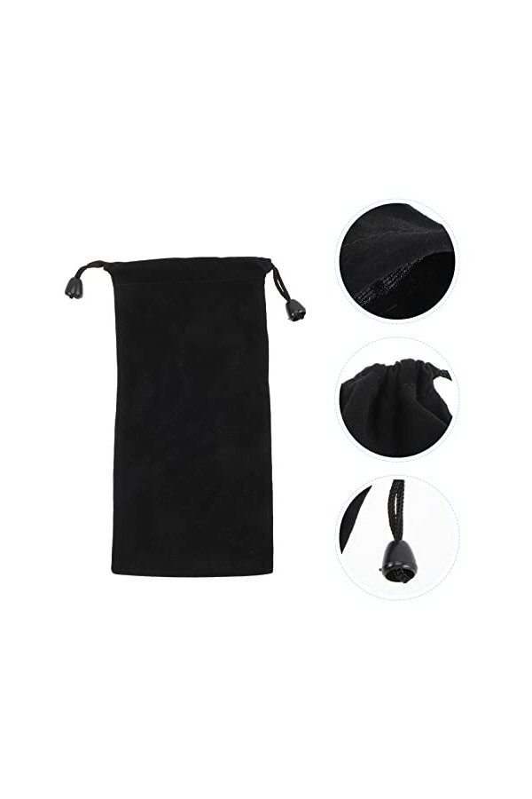 iplusmile 160 Pièces Sac à Lunettes à Lunettes Souple Pochette à Lunettes De Transport Pour Lunettes De Soleil à Lunettes De 