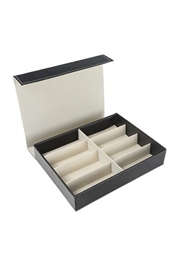 Femmes Hommes Organisateur de Lunettes de Soleil, Lunettes de soleil Boîte de rangement Organizer 8 emplacements daffichage 