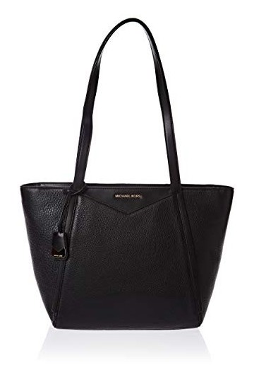 MICHAEL by Michael Kors Whitney Cabas en Cuir Noir Small Femme uni Noir