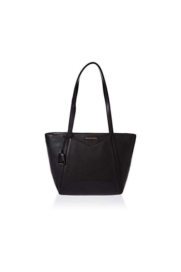 MICHAEL by Michael Kors Whitney Cabas en Cuir Noir Small Femme uni Noir