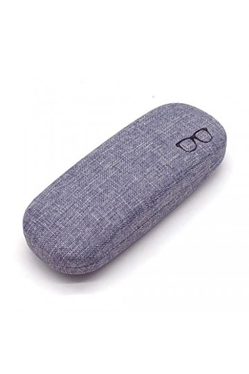 EYHLKM Étui à Lunettes Coque Dure Tissus de Lin étuis à Lunettes Couverture de Protection for Hommes Femmes Lunettes de Solei