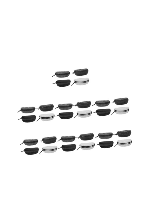 BESTonZON 28 Pcs Étui À Lunettes Sac Lunettes Pour Femmes Noir Lunettes De Soleil Pour Femmes Quai Lunettes De Soleil Pour Fe