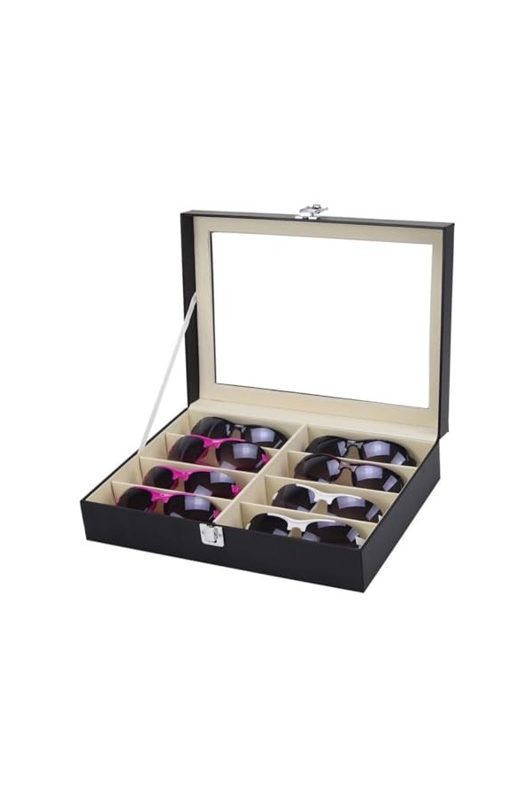 ABOOFAN 2 Pièces 8 Porte-Verres Collecteur De Lunettes Organisateur De Rangement De Lunettes De Lunettes Lunettes Pour Femmes