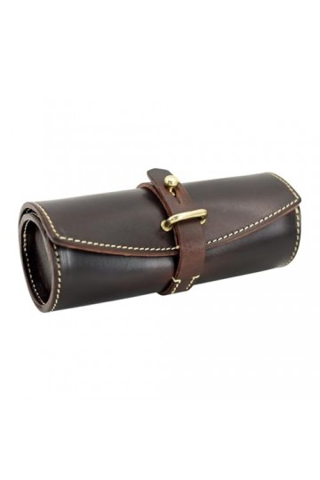 Accessoires Pride pour femmes Sac de rangement for lunettes, étui en cuir de vache fait à la main, grande capacité, sac de ra