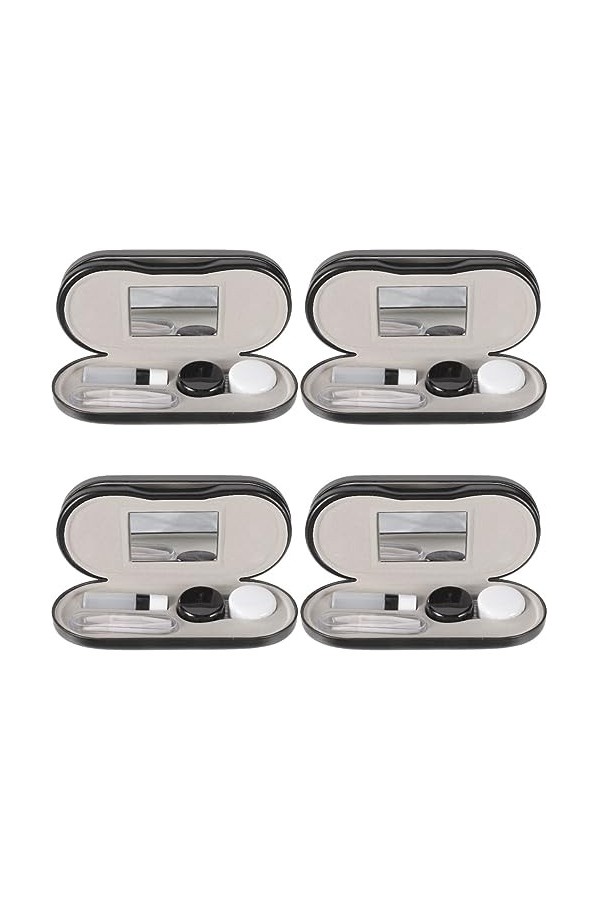 Lurrose 4 Ensembles Étui À Lunettes À Double Usage Étui Coloré Coque Rigide Organisateur De Lunettes Étui À Lunettes Lunettes