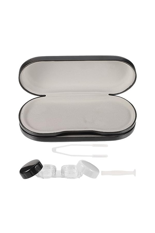 Lurrose 4 Ensembles Étui À Lunettes À Double Usage Étui Coloré Coque Rigide Organisateur De Lunettes Étui À Lunettes Lunettes