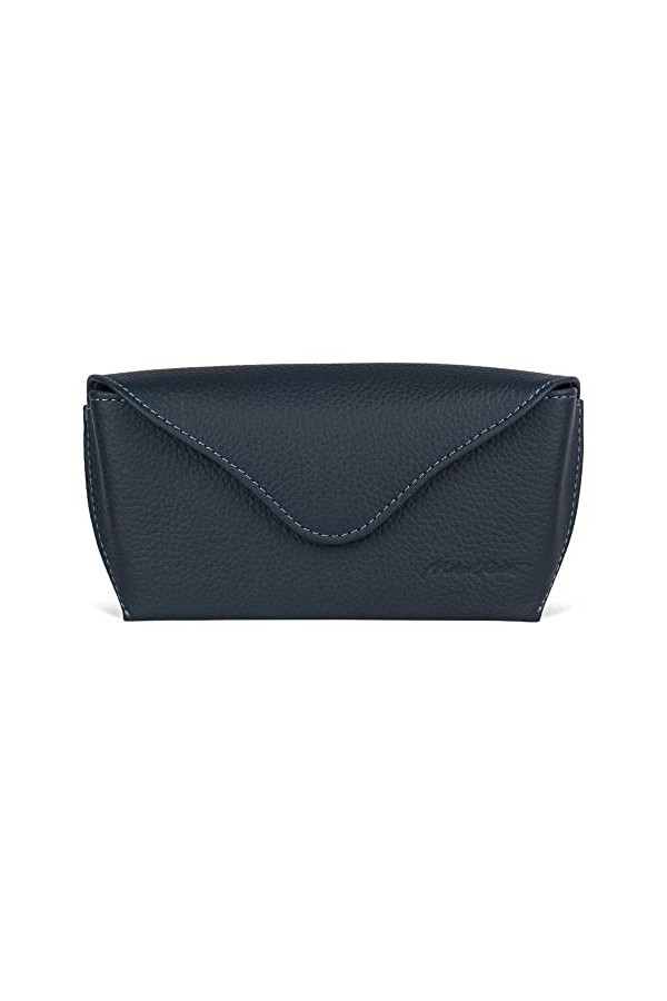 marcel robert - Etui Housse Cuir à lunettes de soleil - Soleil - Cuir Naturel Premium - [ Caramel ]