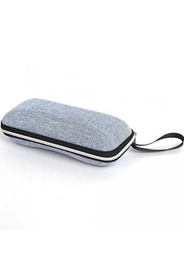 MJWDP Étuis à Lunettes Couverture étui à Lunettes de Soleil boîte à Lunettes avec lanière étuis à Lunettes à glissière étui à