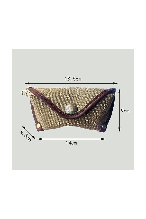 YIORYO Étui à lunettes, étui à lunettes portable – Étui à lunettes de soleil for hommes et femmes – Étui à lunettes au design