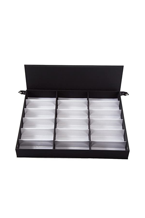 Femmes Hommes Organisateur de Lunettes de Soleil, Lunettes de soleil Organizer 18 emplacements Rack, support Plateau de range