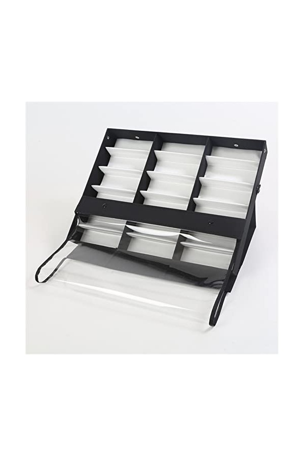 Femmes Hommes Organisateur de Lunettes de Soleil, Lunettes de soleil Agenda 18 emplacements daffichage de cas Support Suppor