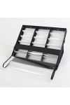 Femmes Hommes Organisateur de Lunettes de Soleil, Lunettes de soleil Agenda 18 emplacements daffichage de cas Support Suppor