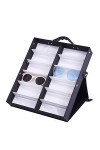 Femmes Hommes Organisateur de Lunettes de Soleil, Lunettes de soleil Organizer Box lunettes coffret de rangement stand de lec