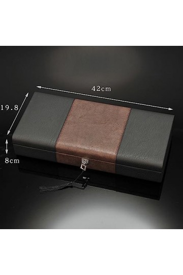 YIORYO Organisateur de lunettes de soleil, présentoir à 6 emplacements for lunettes de soleil for plusieurs lunettes, étui de