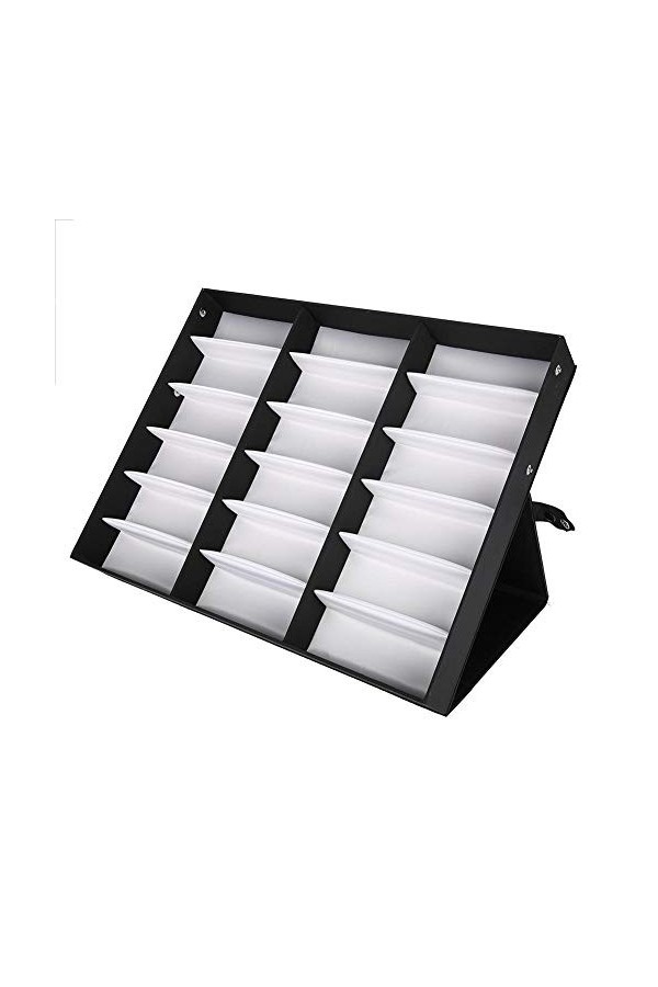 Boîte de rangement fiable et réutilisable qui respecte lenvironnement de lunettes de soleil, boîte durable de lunettes de so