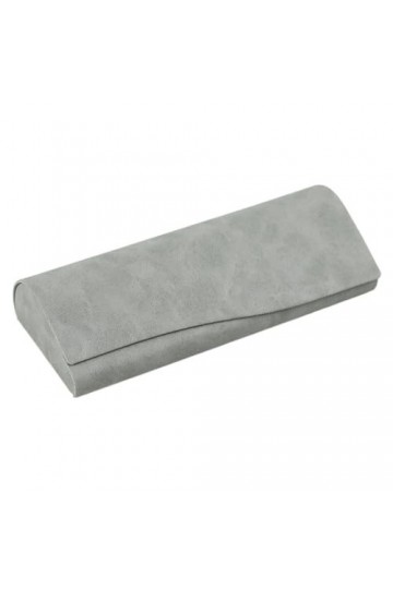 WATAY Étui à lunettes givré, boîte de rangement for lunettes légère et portable Color : Argento, Size : 16cm 