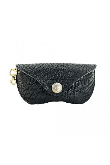 YIORYO Étui à lunettes en cuir rétro à la mode for hommes et femmes, étui à lunettes de soleil fait main haut de gamme, étui 