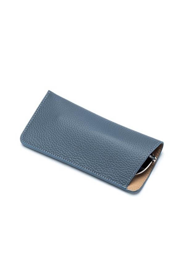 WATAY Étui à lunettes en cuir souple, pochette for lunettes de soleil, sacs de rangement for lunettes, boîte de lunettes de s