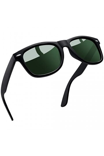 Joopin Lunettes de Soleil Femme Polarisées Rose Effet Miroir Lunette de Soleil Homme Rectangulaires Pour Voyage UV400