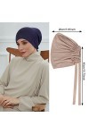 VGMANNTA Bonnet Hijab Bonnet Turban Bonnet Hijab Femme Bonnet Sous Hijab Hijab Foulard Femme Musulmane Bonnet Turban Femme Hi