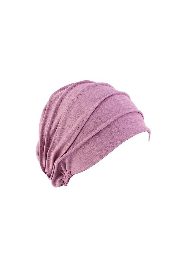 LSGGTIM Lot de 3 bonnets turban pour femme - Bonnet de chimio - En coton - Pour femme - Pour le cancer et la perte de cheveux